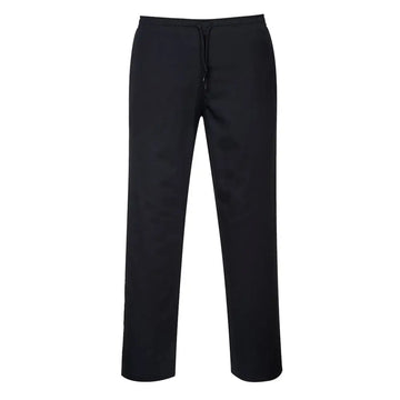Portwest Chef’s Drawstring Trousers - Black / 4XL