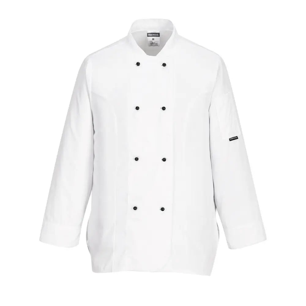 Portwest Chef’s Women’s MeshAir Rachel Jacket L/S - White / L