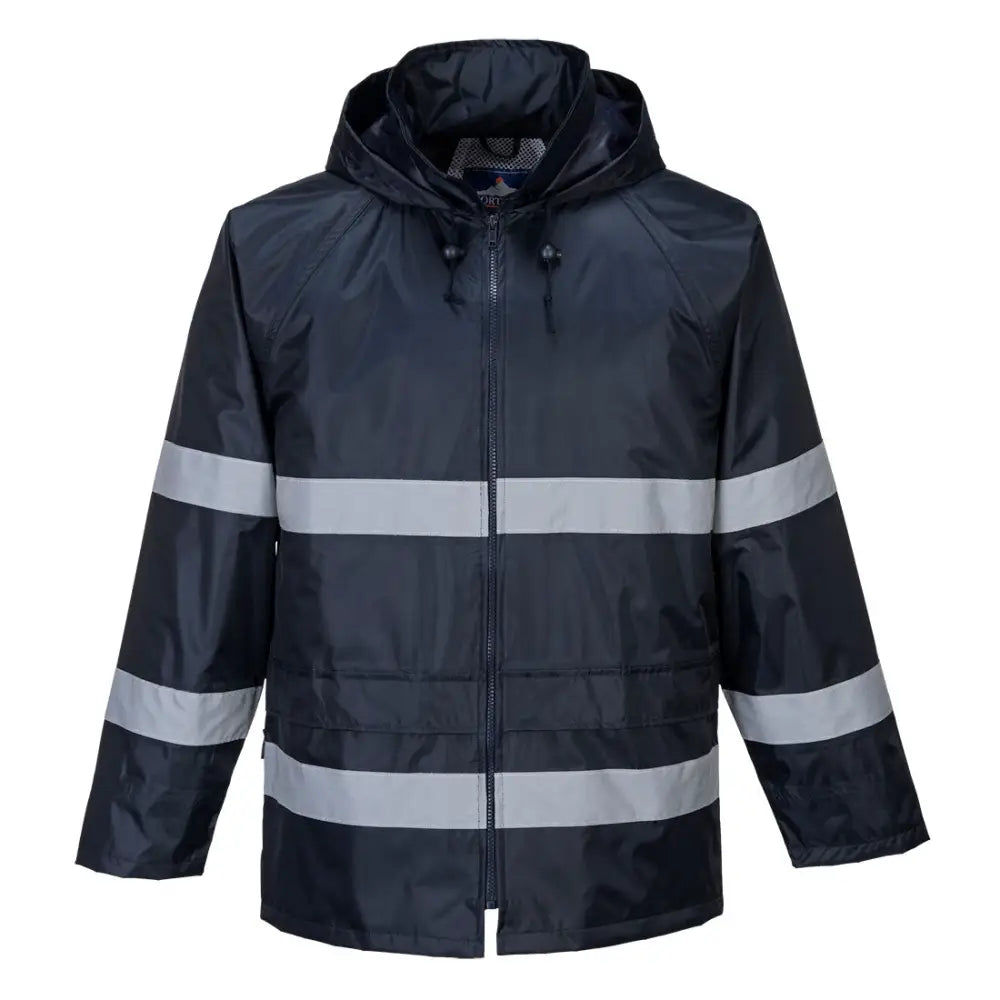 Portwest Classic Iona Rain Jacket - Navy / 4XL