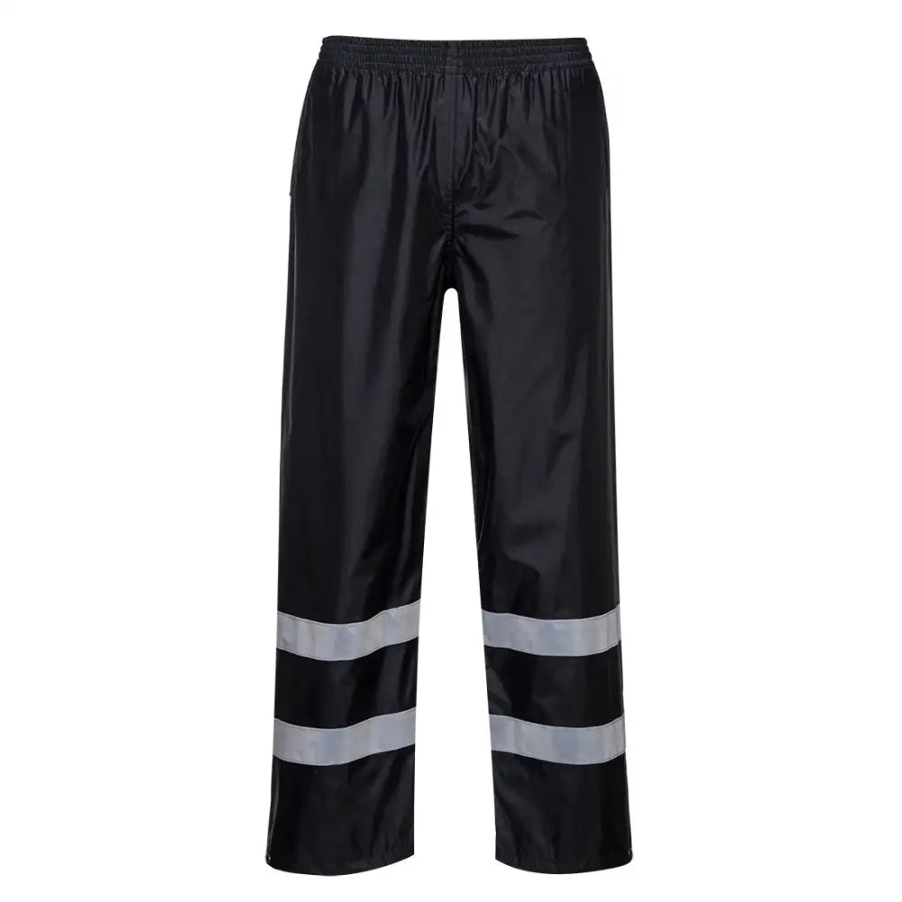 Portwest Classic Iona Rain Trousers - Black / 4XL