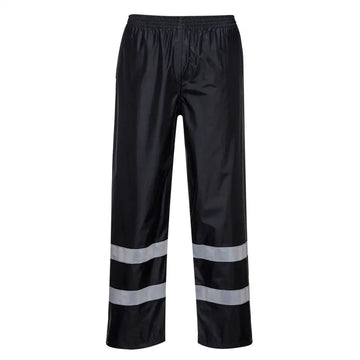 Portwest Classic Iona Rain Trousers - Black / 4XL