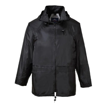 Portwest Classic Rain Jacket - Black / 4XL