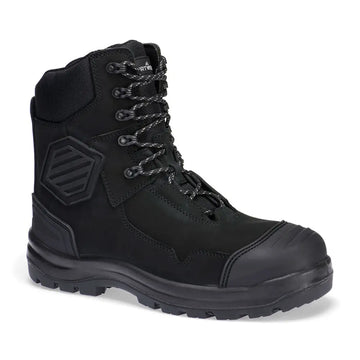 Portwest Composite Leather Shin Boot S3S HRO FO SC HI CI AN LG SR - Black / 38