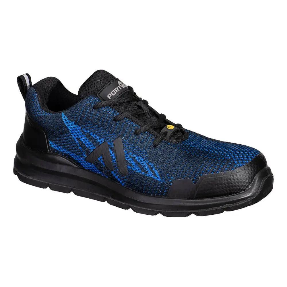 Portwest Composite Textile Trainer S1PS ESD SR FO - Navy/Royal / 36