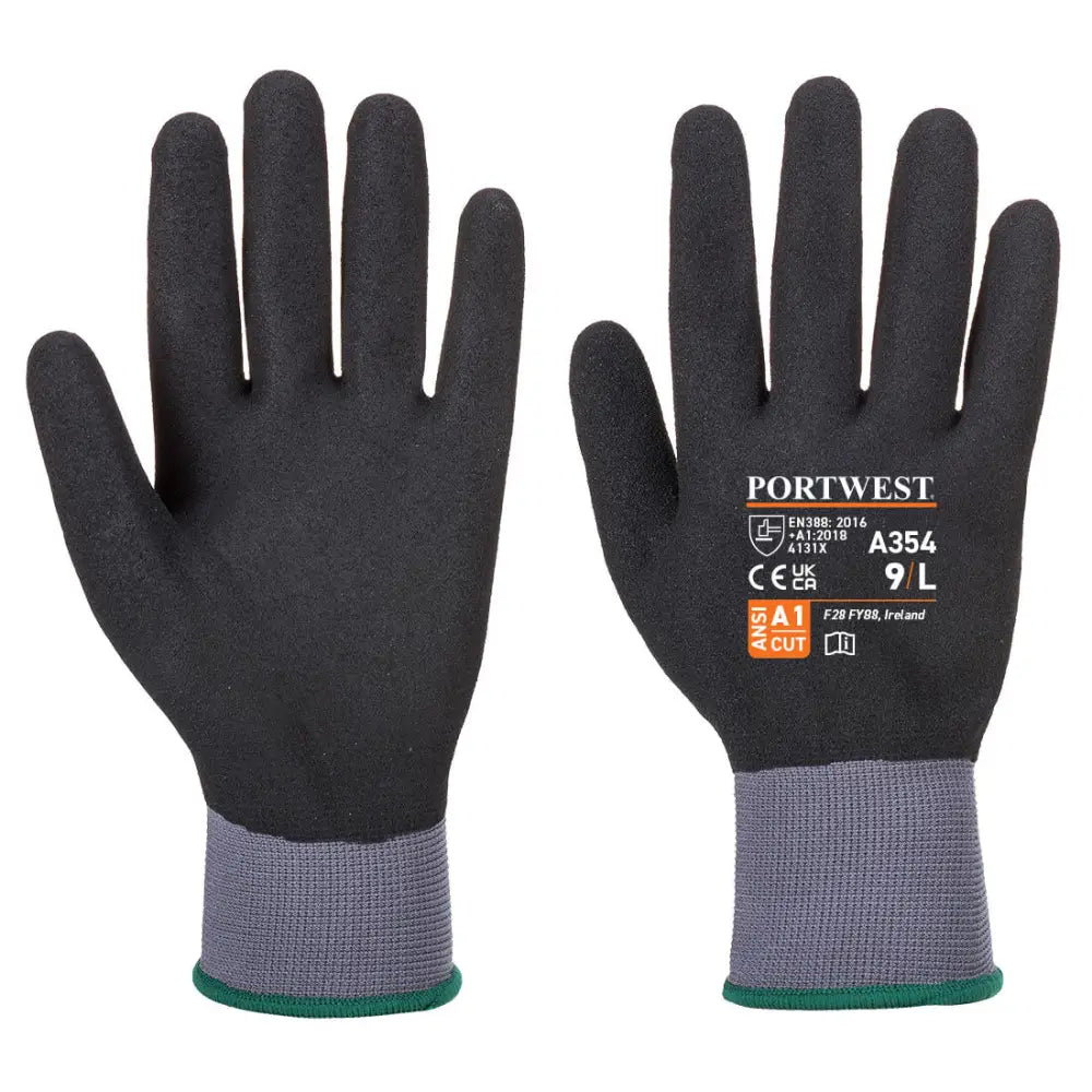 Portwest DermiFlex Ultra Pro Glove - Nitrile Sandy - L