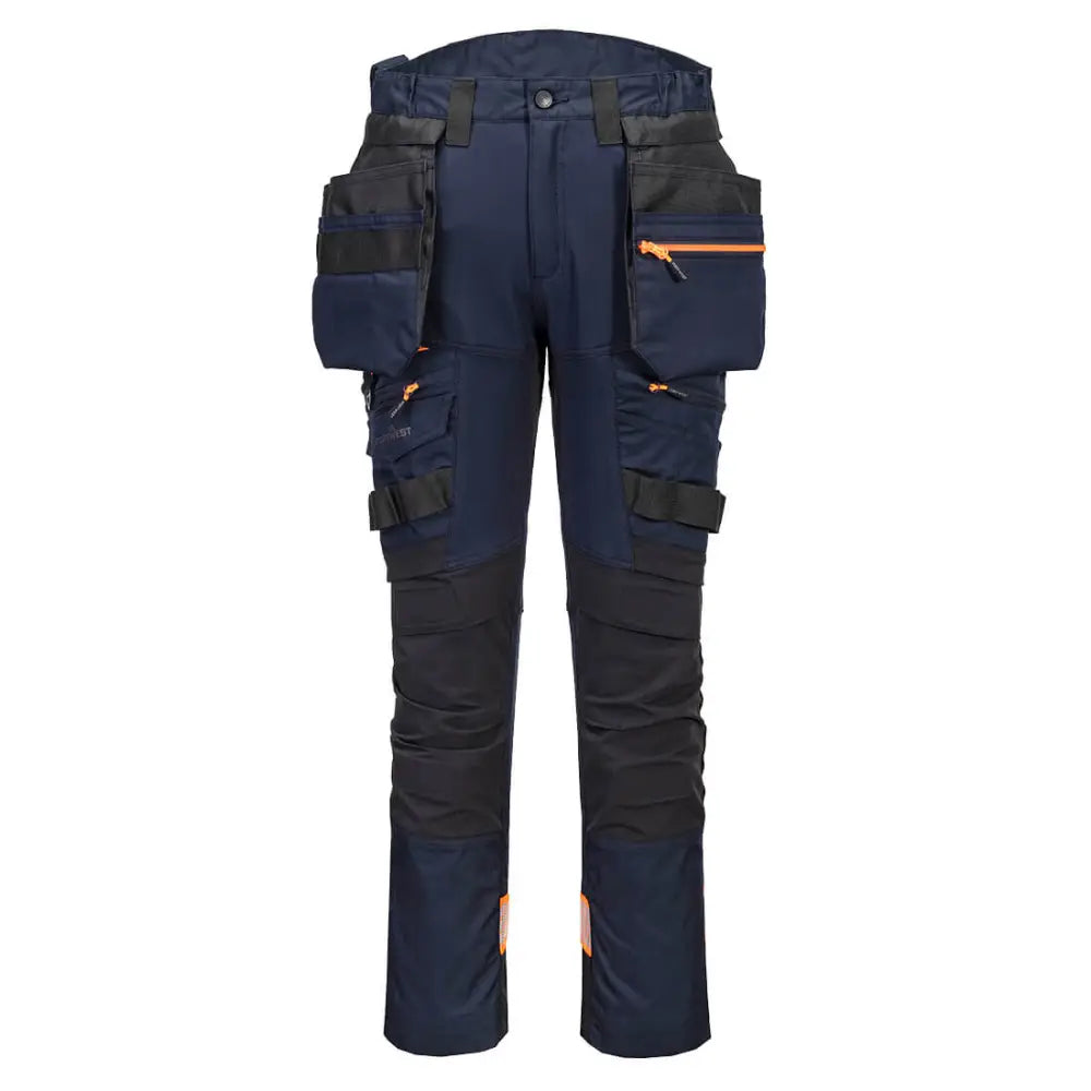 Portwest DX4 Detachable Holster Pocket Trousers - Dark Navy / 28