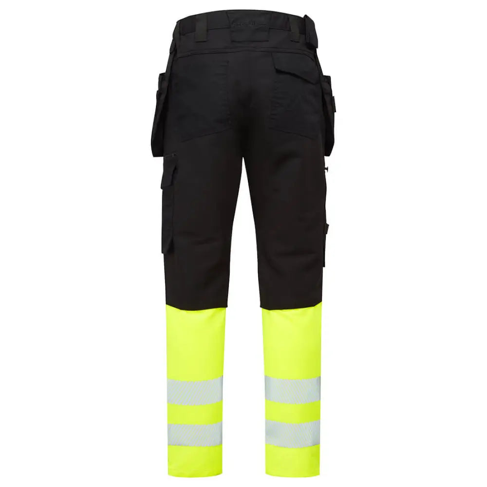Portwest DX4 Hi-Vis Class 1 Detachable Holster Pocket Craft Trousers