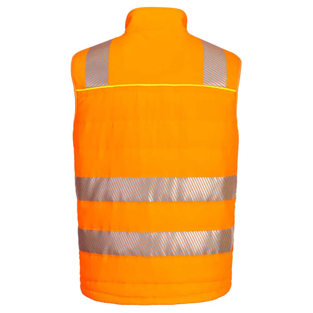 Portwest DX4 Hi-Vis Hybrid Baffle Bodywarmer