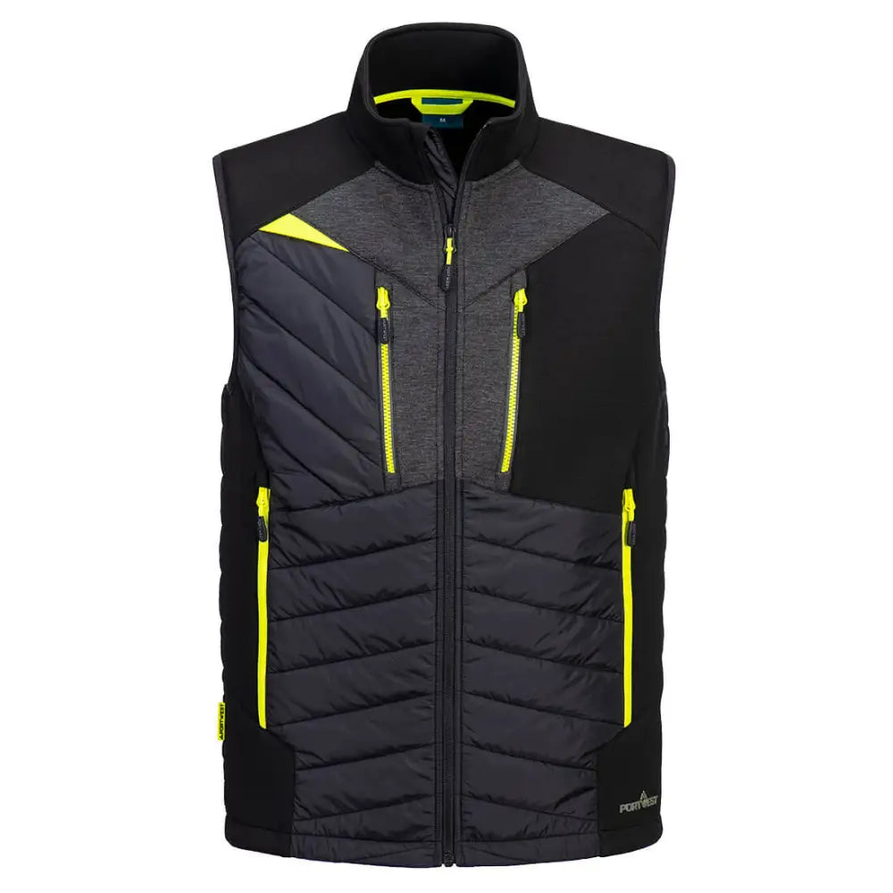 Portwest DX4 Hybrid Baffle Gilet - Black / L