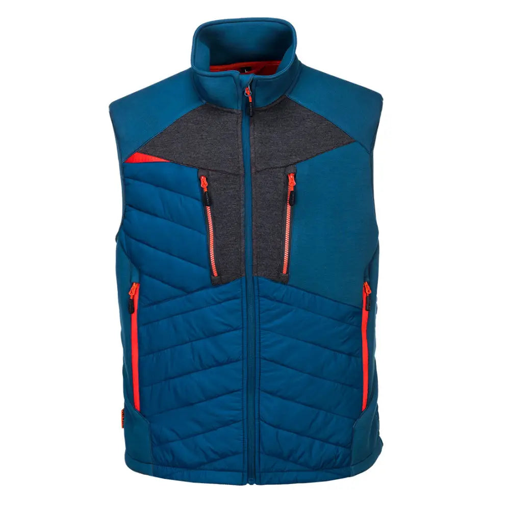 Portwest DX4 Hybrid Baffle Gilet - Metro Blue / L