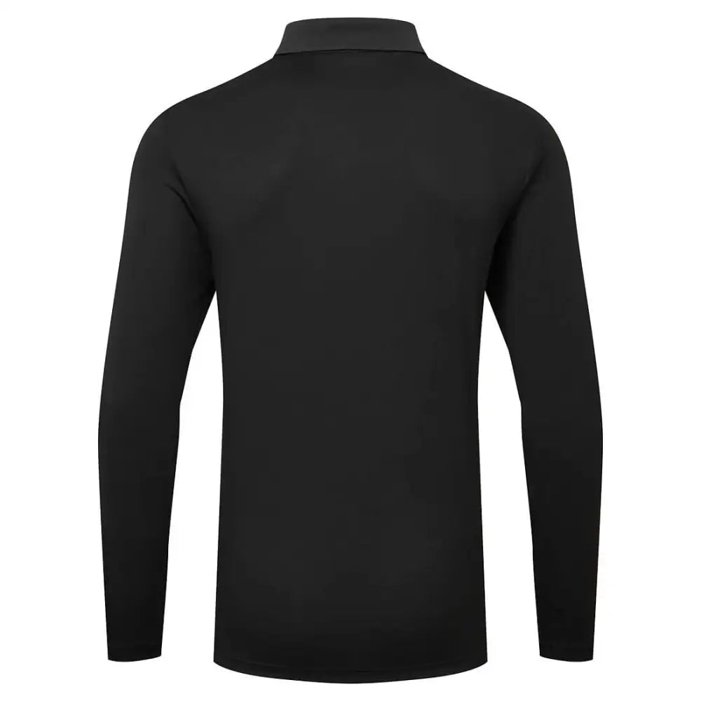 Portwest DX4 Polo Shirt L/S - Black / L