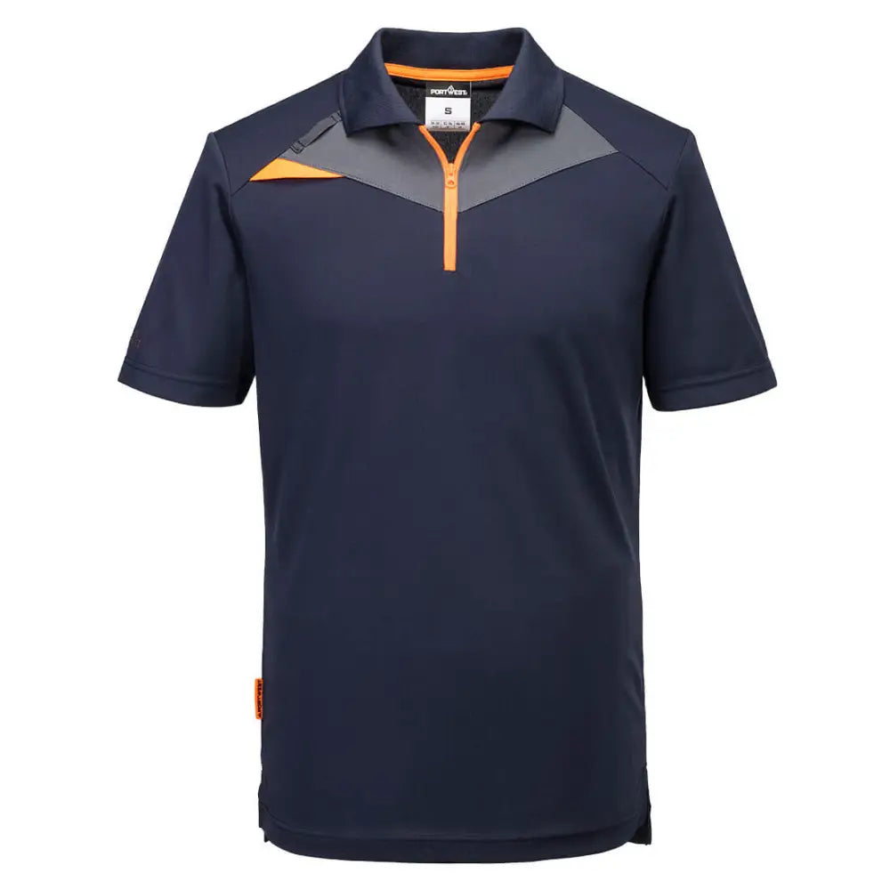 Portwest DX4 Polo Shirt S/S - Dark Navy / L