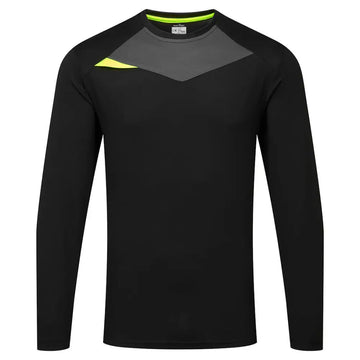 Portwest DX4 T-Shirt L/S - Black / L