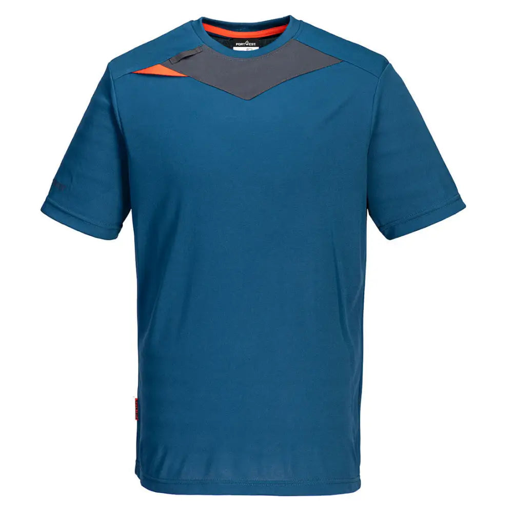 Portwest DX4 T-Shirt S/S - Metro Blue / L