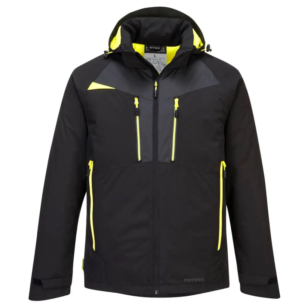 Portwest DX4 Winter Jacket - Black / L
