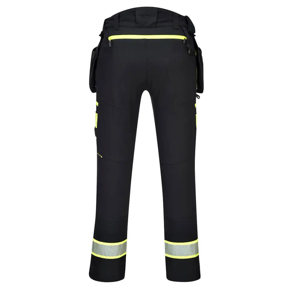 Portwest DX4 Women’s Detachable Holster Pocket Trousers - Black / 26