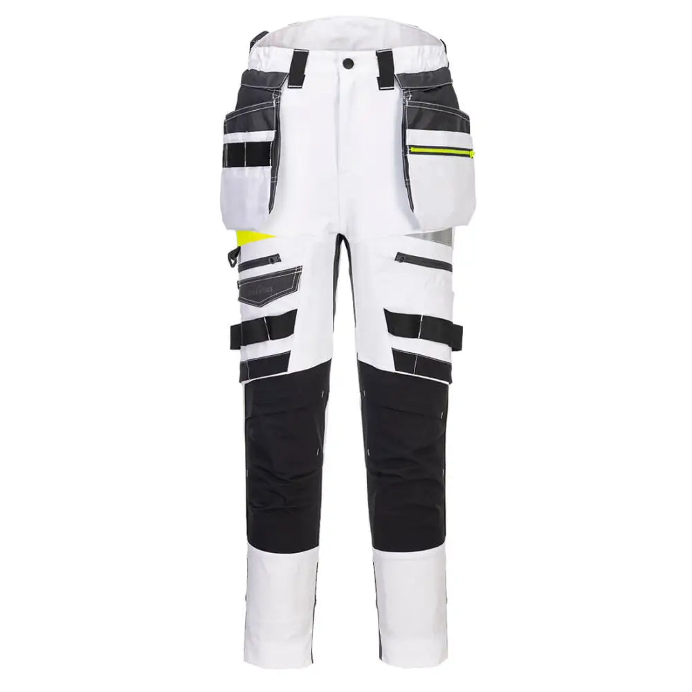Portwest DX4 Women’s Detachable Holster Pocket Trousers - White / 26