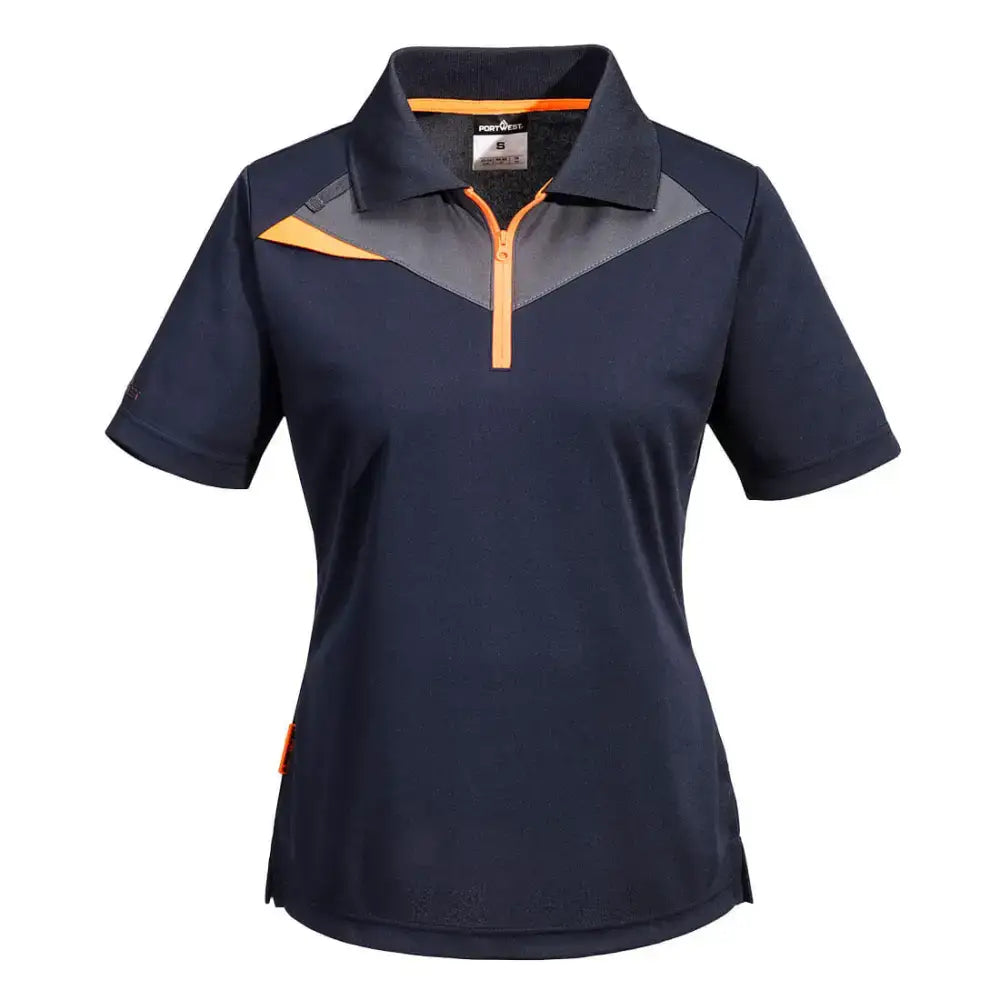 Portwest DX4 Women's Polo Shirt S/S - Dark Navy / L