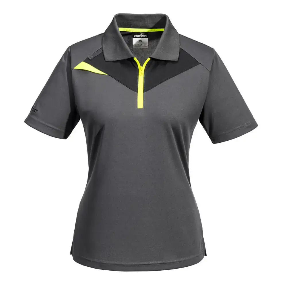 portwest-dx4-womens-polo-shirt-s - Metal Grey / L