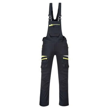 Portwest DX4 Work Bib and Brace - Black / L