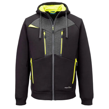 Portwest DX4 Zipped Hoodie - Black / L