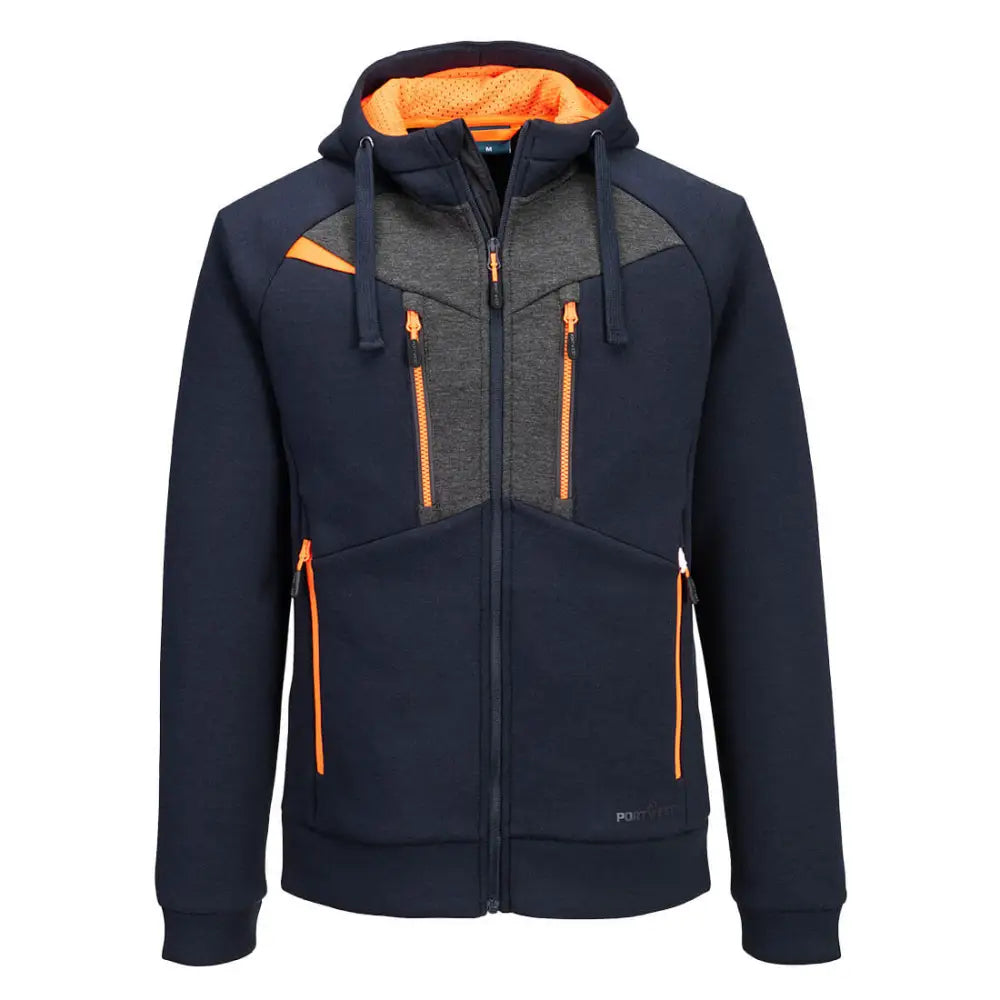 Portwest DX4 Zipped Hoodie - Dark Navy / L