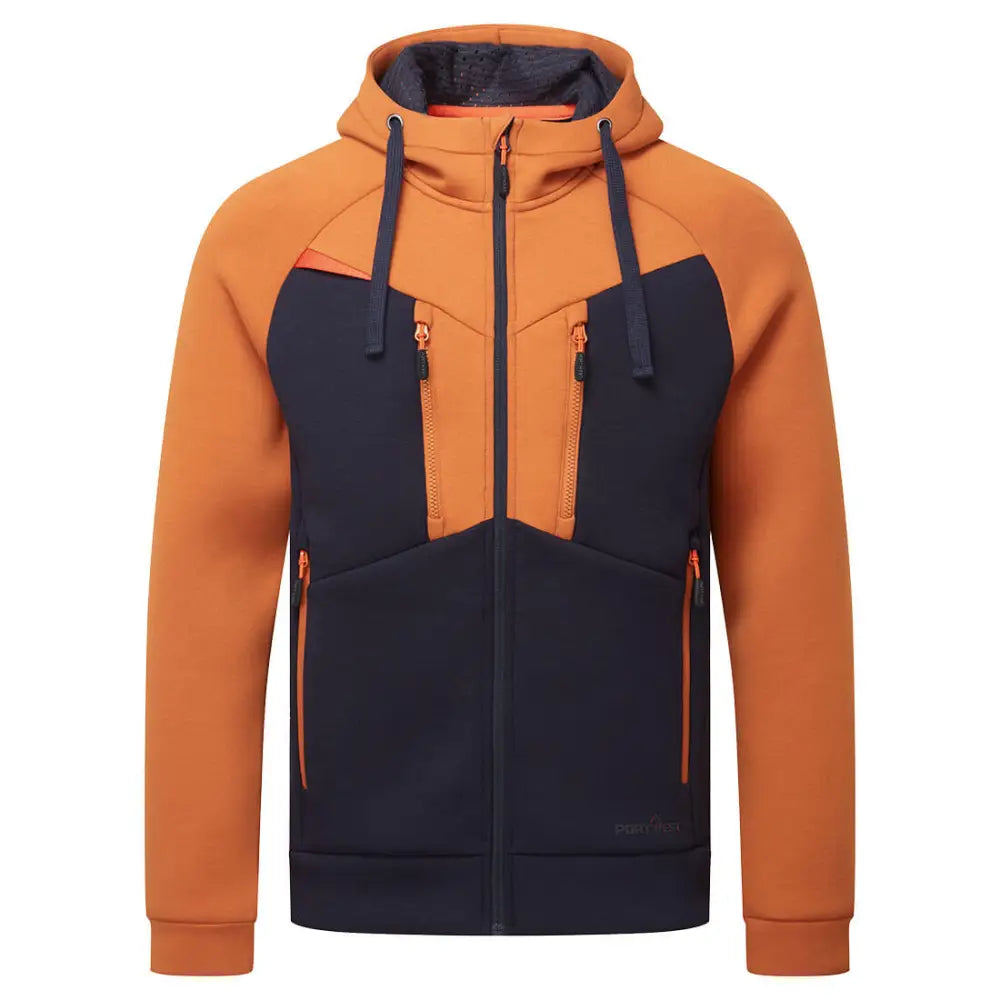 Portwest DX4 Zipped Hoodie - Rust / L