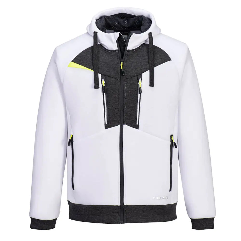 Portwest DX4 Zipped Hoodie - White / L