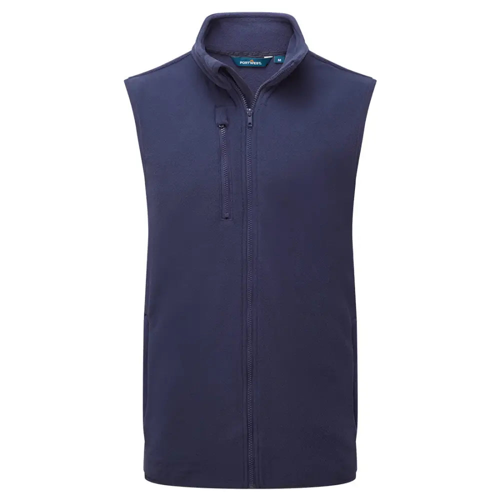 Portwest Eco Fleece Gilet - Navy / L