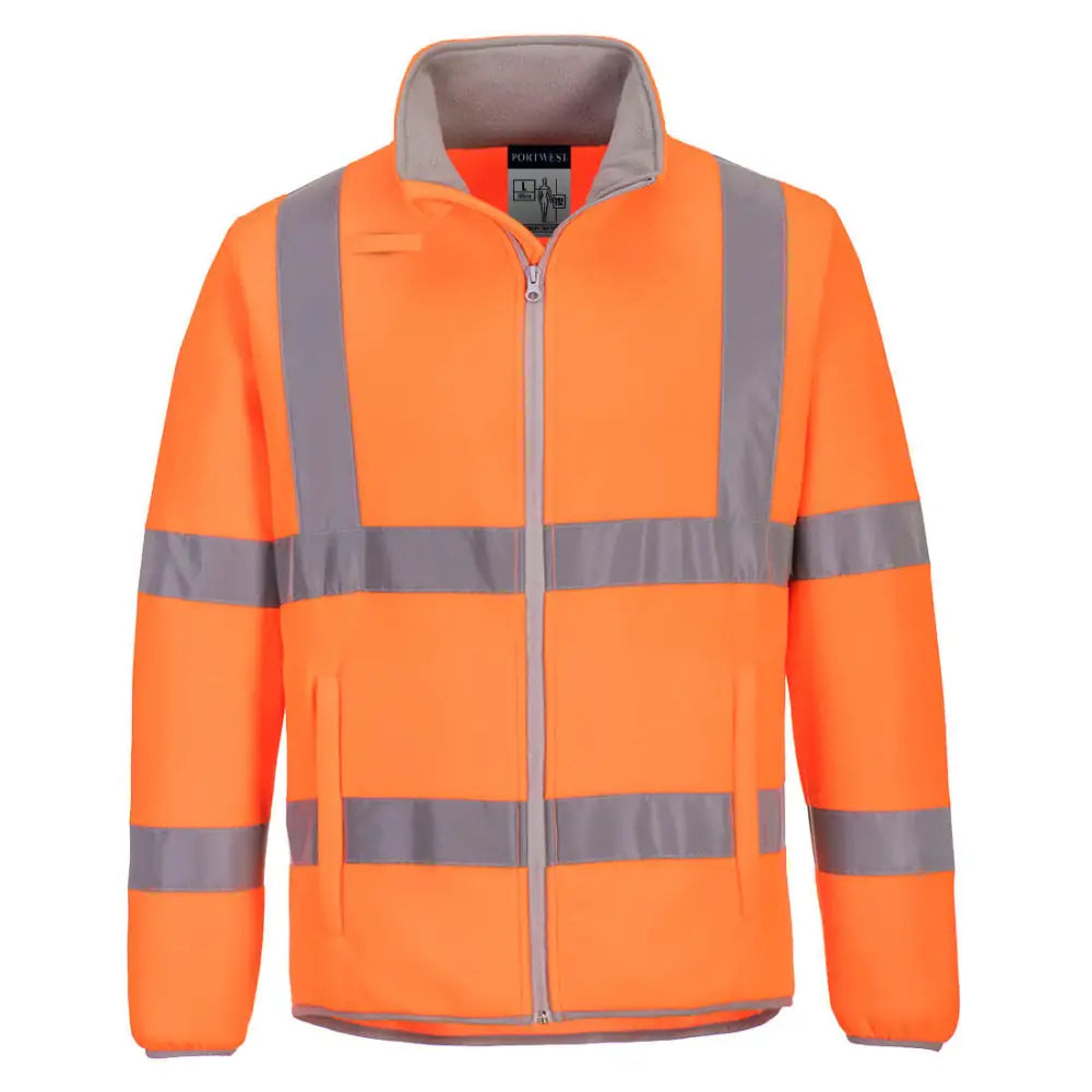 Portwest Eco Hi-Vis Fleece - Orange / 4XL