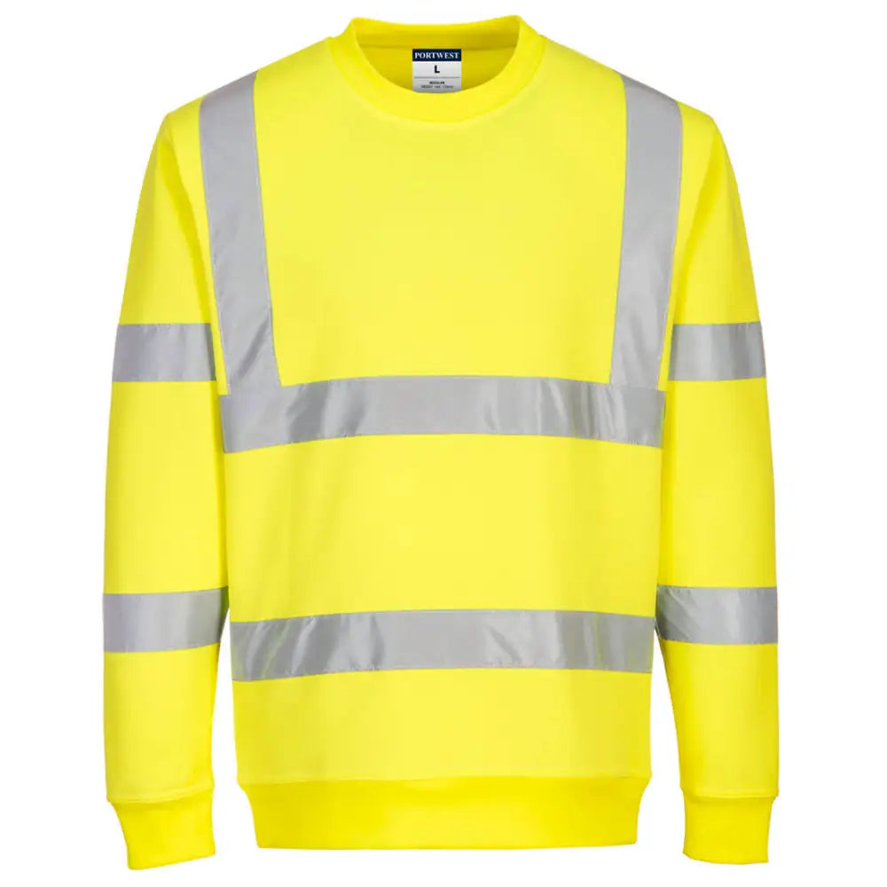Portwest Eco Hi-Vis Sweatshirt - Orange / 4XL