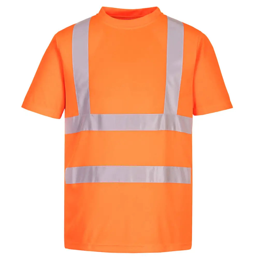 Portwest Eco Hi-Vis T-Shirt S/S (6 Pack) - Orange / 4XL