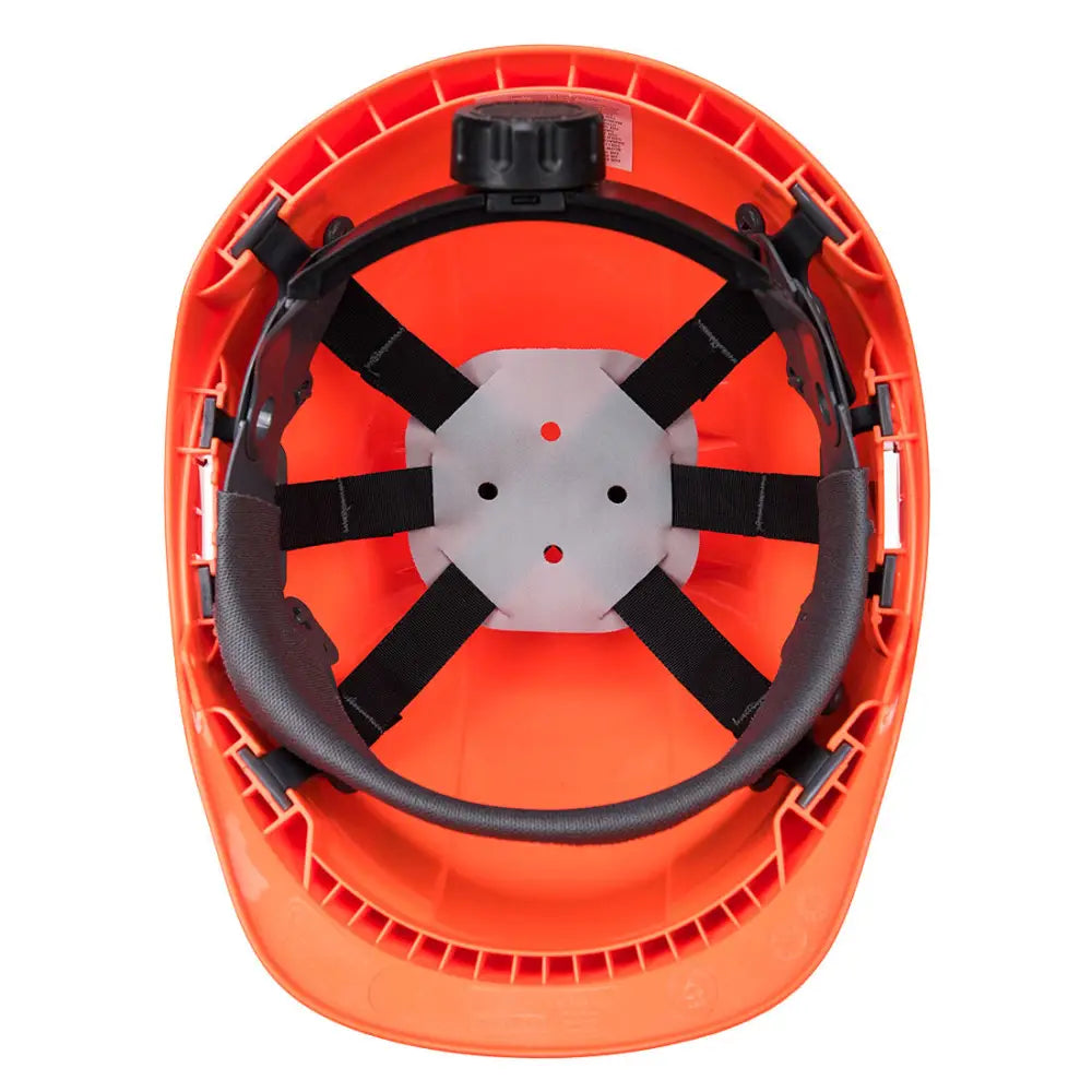 Portwest Endurance Badge Holder Helmet - Orange
