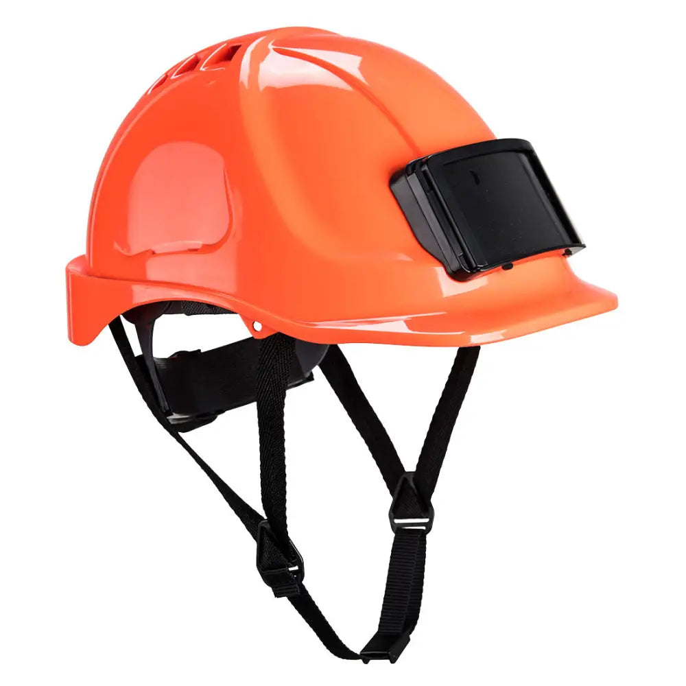Portwest Endurance Badge Holder Helmet - Orange