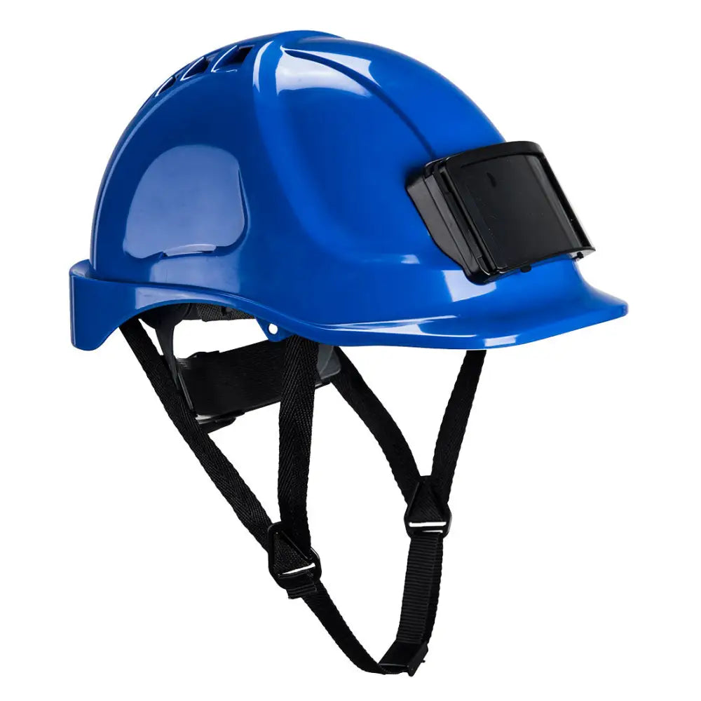 Portwest Endurance Badge Holder Helmet - Royal Blue