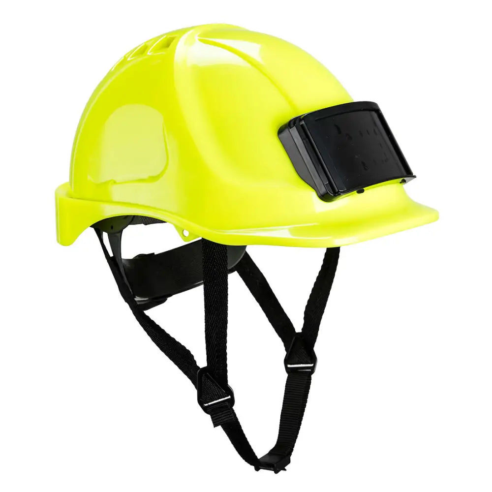 Portwest Endurance Badge Holder Helmet - Yellow
