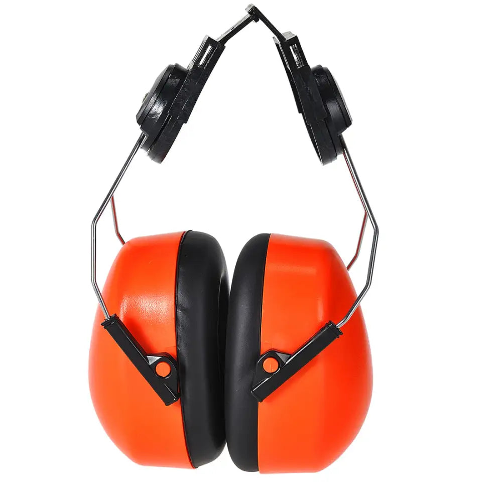 Portwest Endurance HV Clip-On Ear Defenders - Orange