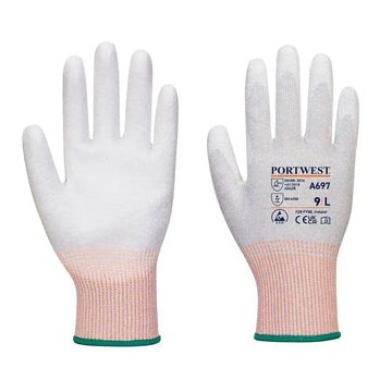 Portwest ESD Cut B13 PU Palm Glove (Pk12)- L