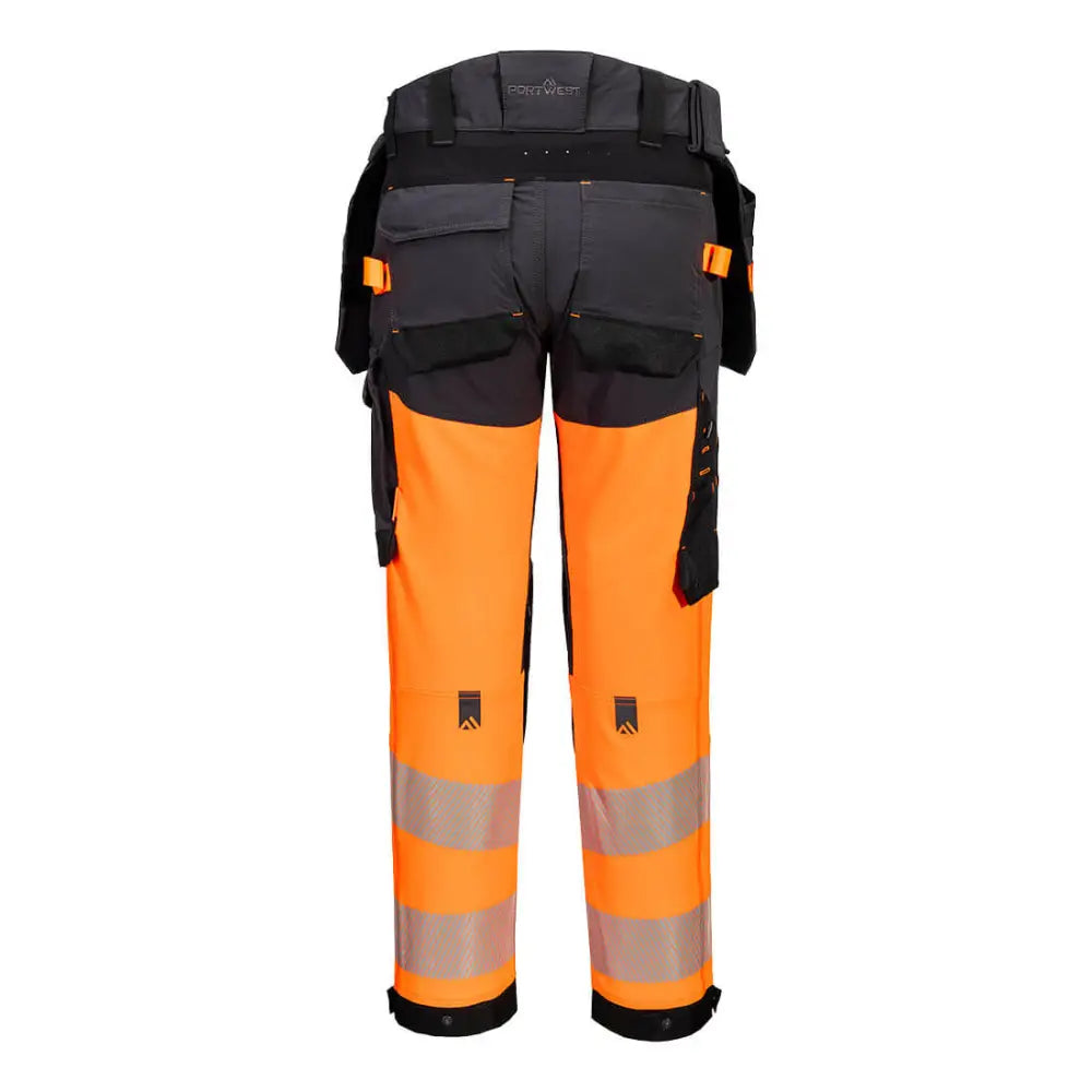 Portwest EV4 Hi-Vis Stretch Detachable Holster Class 1 Trousers