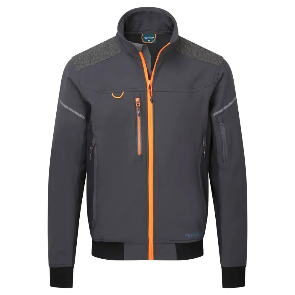 Portwest EV4 Softshell Bomber Jacket (3L) - Metal Grey Tall / L