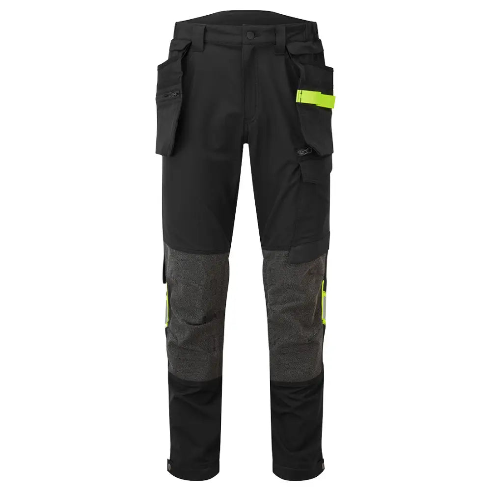 Portwest EV4 Stretch Detachable Holster Trouser - Black / 26