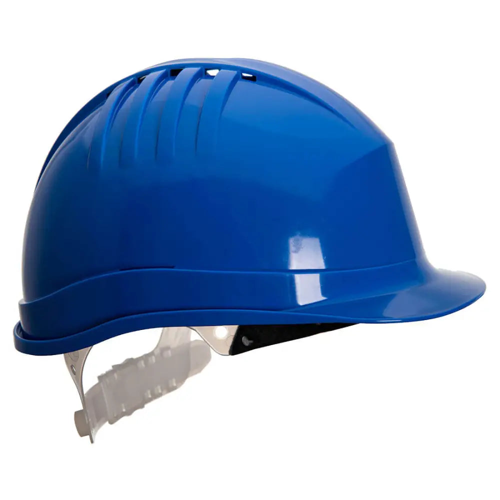 Portwest Expertline Safety Helmet (Slip Ratchet) - Royal Blue