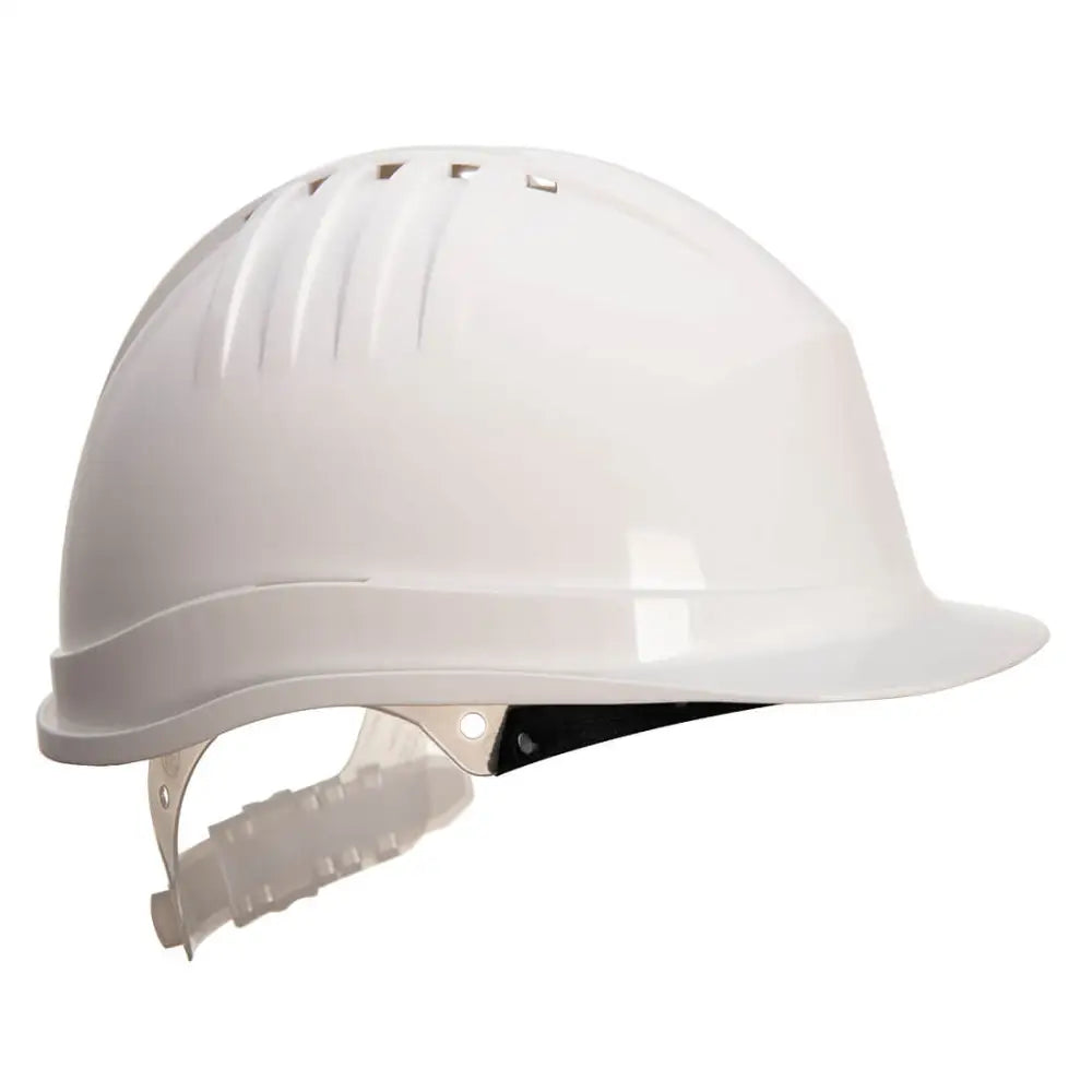 Portwest Expertline Safety Helmet (Slip Ratchet) - White
