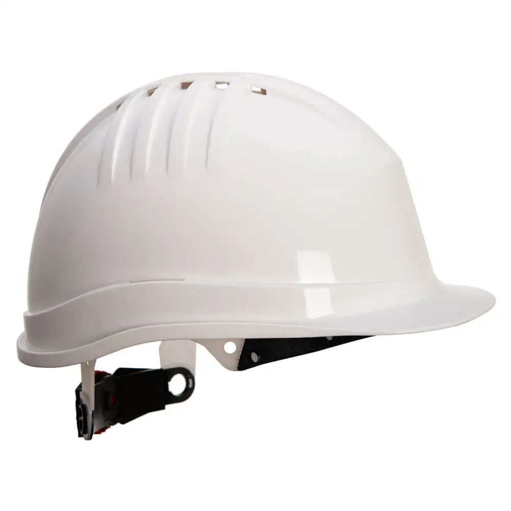 Portwest Expertline Safety Helmet (Wheel Ratchet) - White