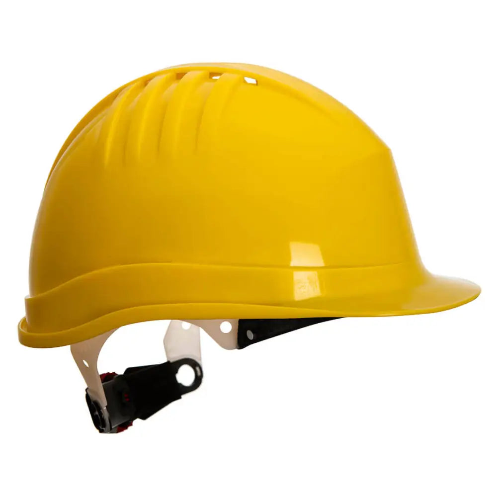 Portwest Expertline Safety Helmet (Wheel Ratchet) - Yellow