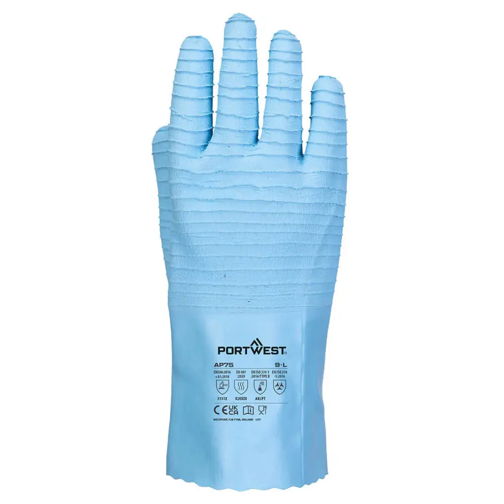 Portwest FD Chemical B Latex Gauntlet