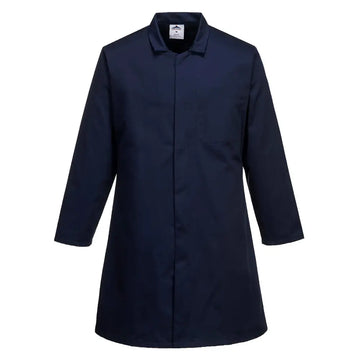 Portwest Food Industry Men’s 1 Pocket Coat - Navy / 4XL