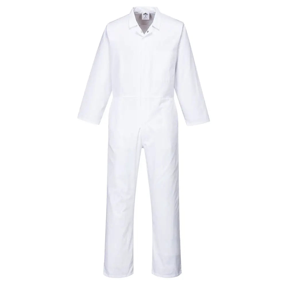 Portwest Food Industry No Pocket Coverall - L
