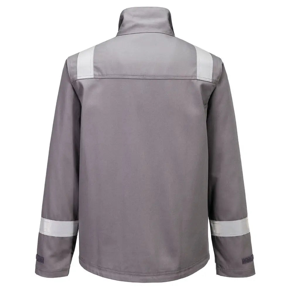 Portwest FR Chemical Resistant Jacket - Grey / L
