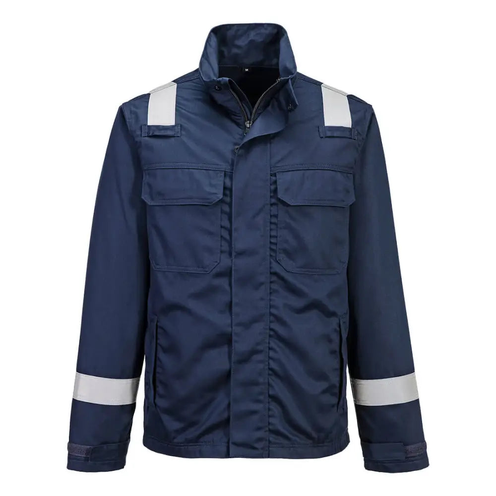 Portwest FR Chemical Resistant Jacket - Navy / L